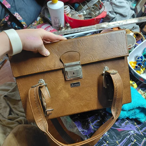 Vintage Marsand Camera Bag in Brown Universal